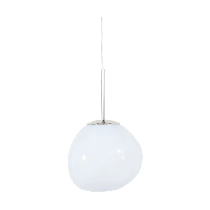 Melt pendant lamp mini LED - Opal-silver - Tom Dixon
