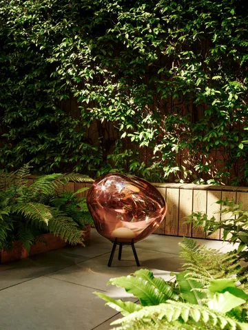Melt Portable LED Large floor lamp - Copper - Tom Dixon