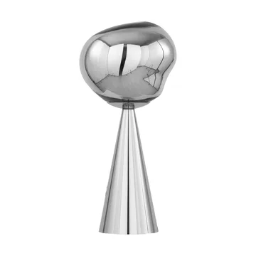 Melt Portable LED table lamp 28.5 cm - Silver - Tom Dixon
