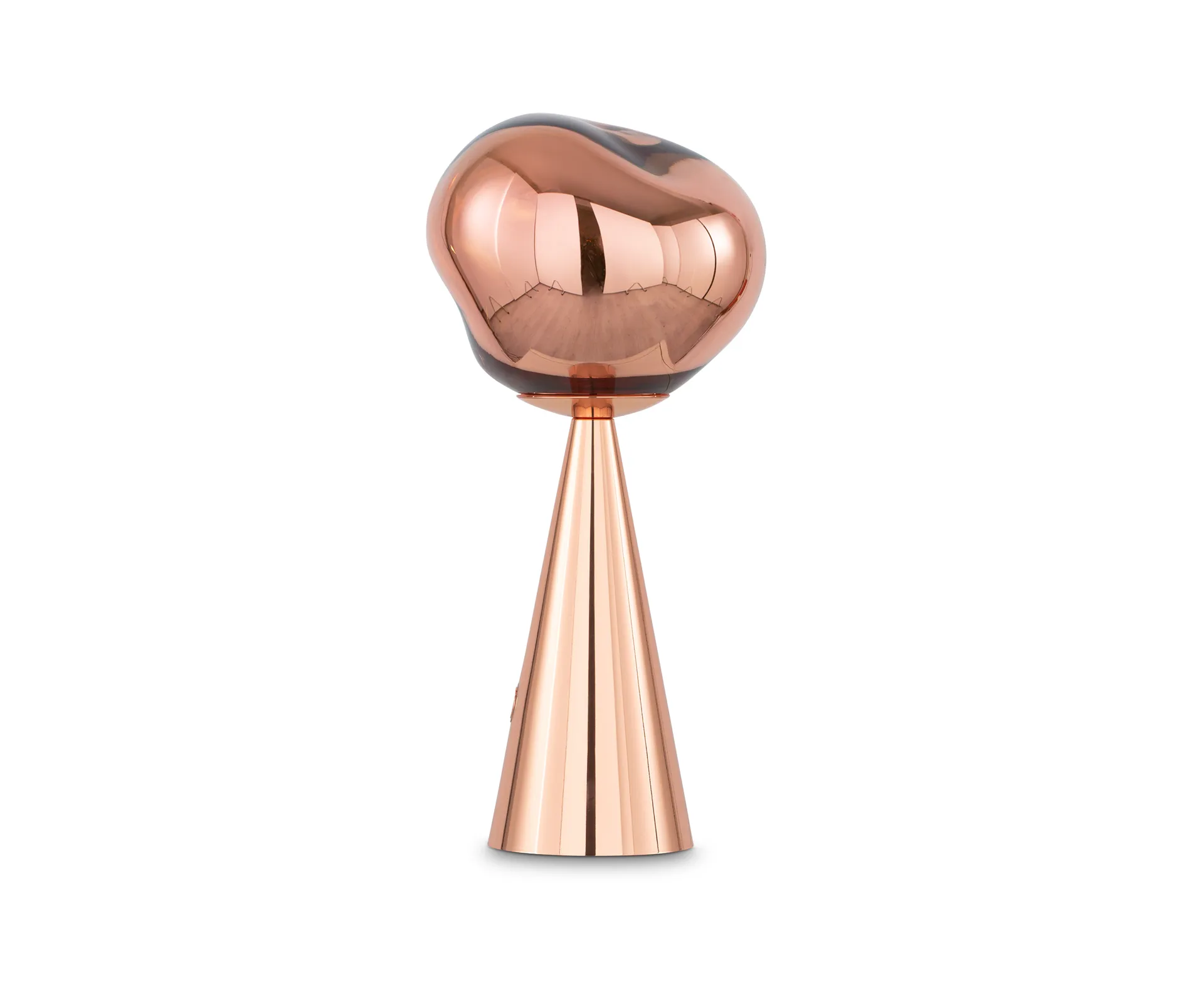 Melt Portable table lamp, Copper Tom Dixon
