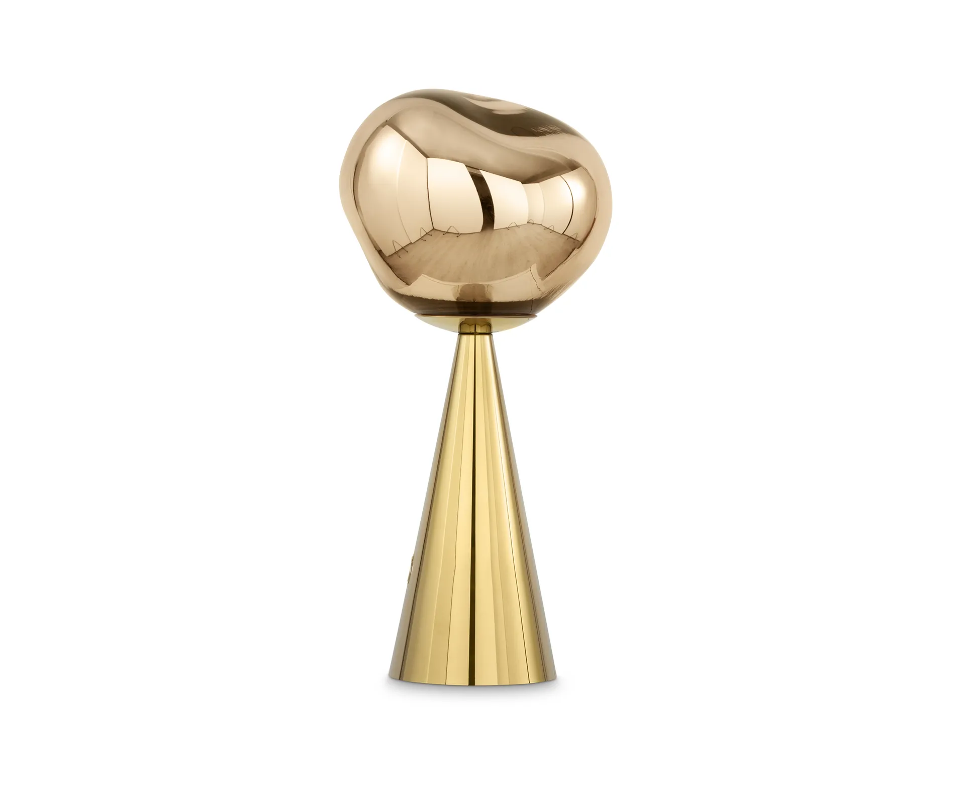 Melt Portable table lamp, Gold Tom Dixon