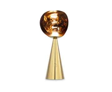 Melt Portable table lamp - Gold - Tom Dixon