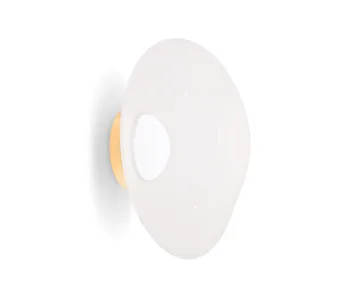 Melt Surface LED wall lamp - Opal-gold - Tom Dixon