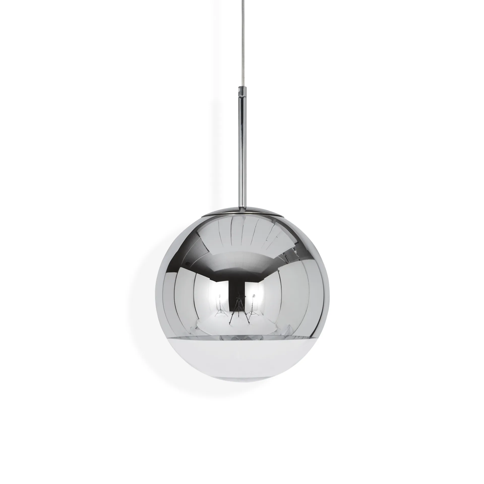 Mirror Ball pendant lamp LED Ø25 cm, Chrome Tom Dixon