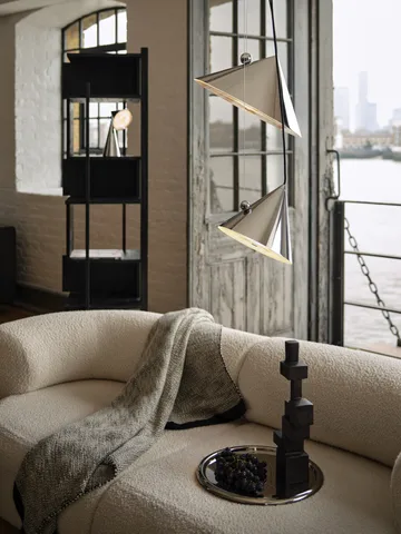 Pose pendant lamp - Silver, Ø43x30 cm - Tom Dixon