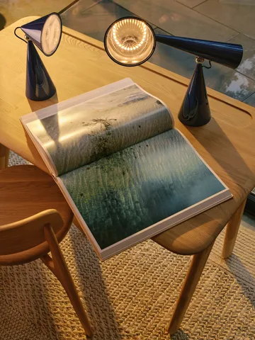 Pose Portable LED table lamp - Indigo - Tom Dixon