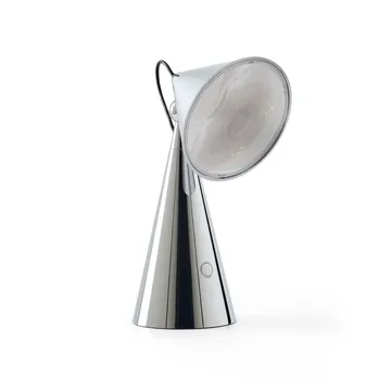 Pose Portable LED table lamp - Silver - Tom Dixon