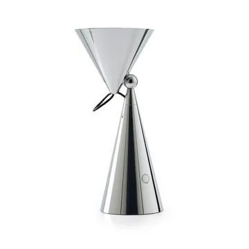 Pose Portable LED table lamp - Silver - Tom Dixon