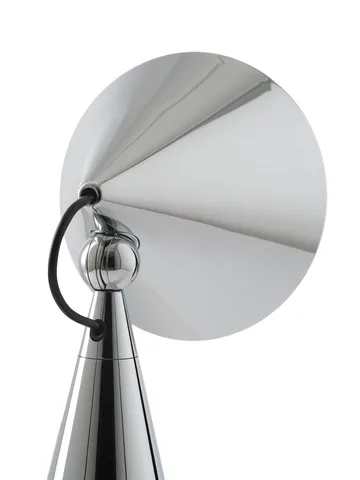 Pose Portable LED table lamp - Silver - Tom Dixon