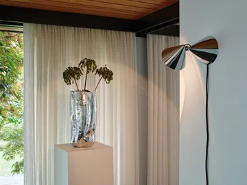 Pose Surface wall lamp - Silver - Tom Dixon