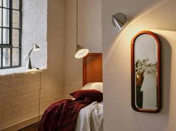 Pose Surface wall lamp - Silver - Tom Dixon