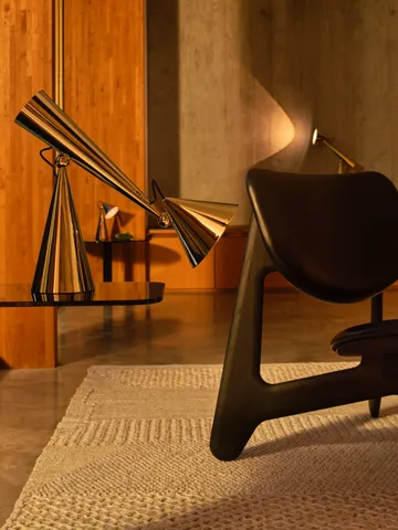 Pose Task LED table lamp - Gold - Tom Dixon
