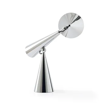 Pose Task LED table lamp - Silver - Tom Dixon