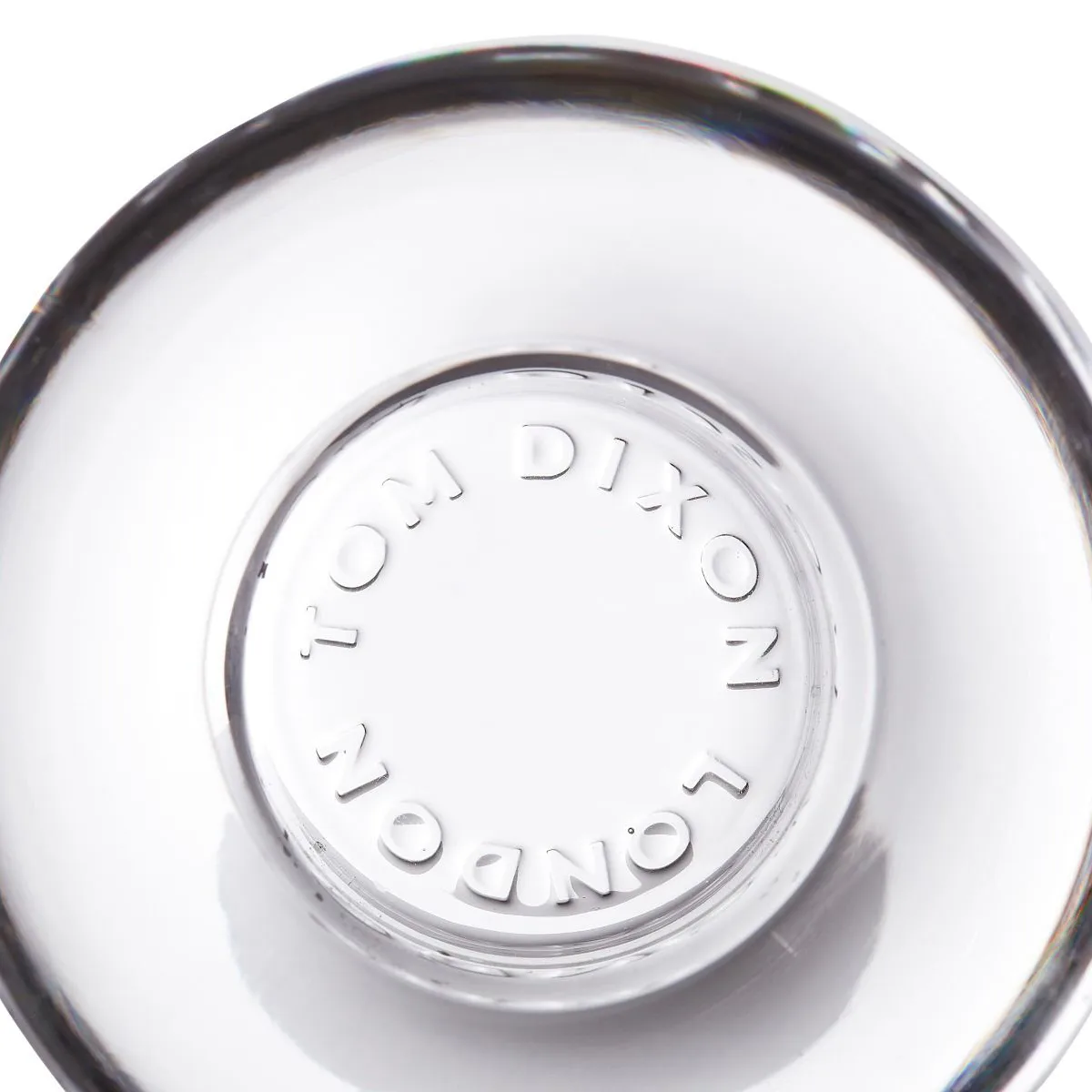 Press lantern vertical, clear Tom Dixon