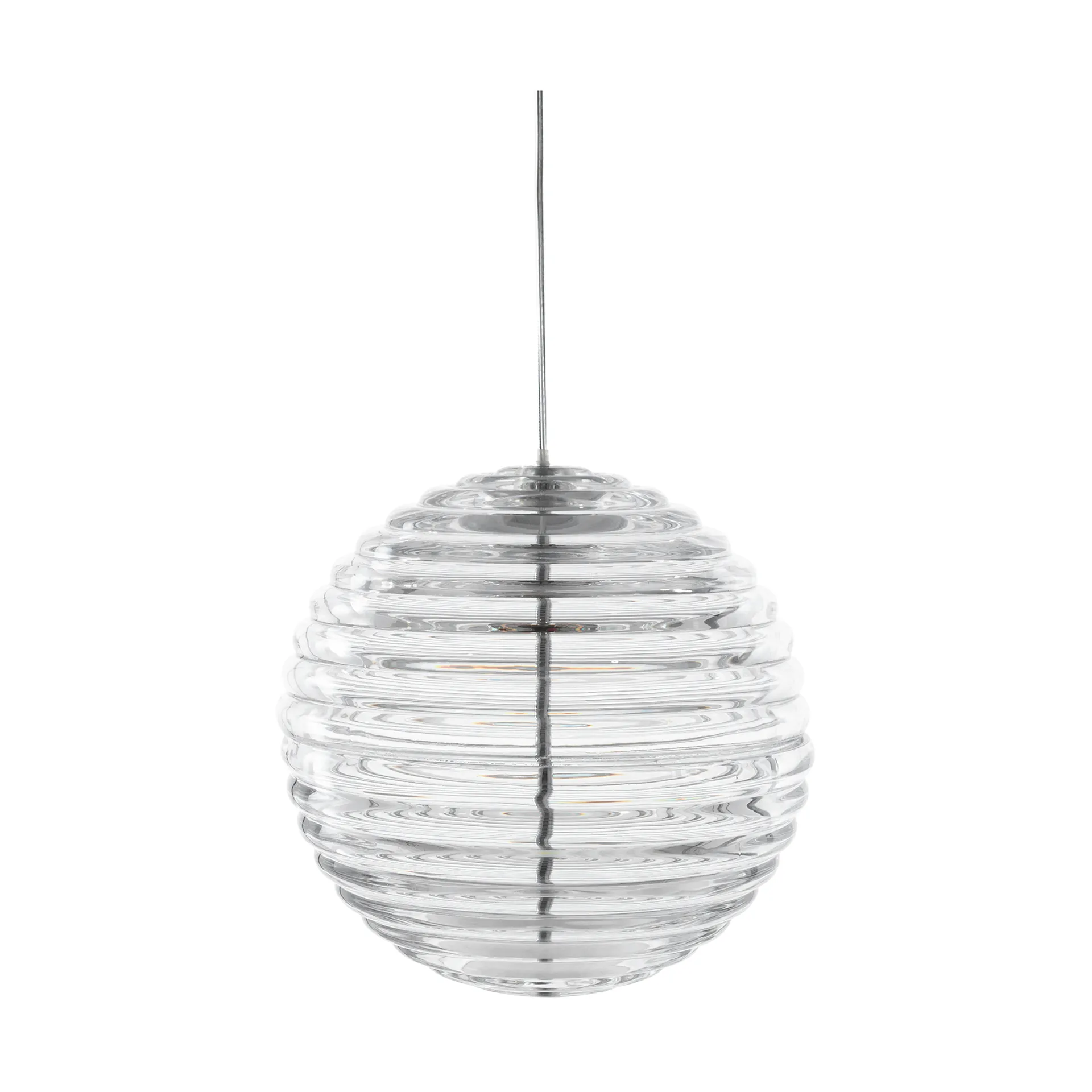 Press Sphere pendant LED Ø30 cm, Clear Tom Dixon