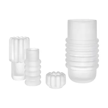 Press Stem vase - Frosted - Tom Dixon