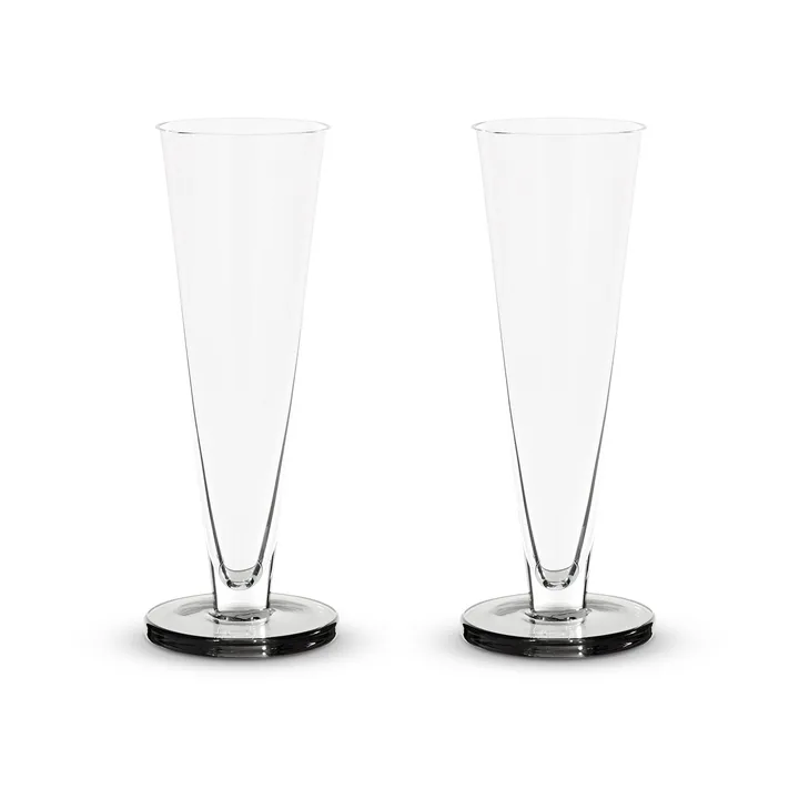 Puck champagne glass 12.5 cl - Clear - Tom Dixon