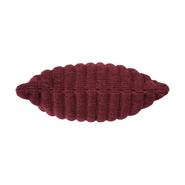 Ridge cushion 45x45 cm - Burgundy - Tom Dixon