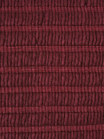 Ridge cushion 45x45 cm - Burgundy - Tom Dixon