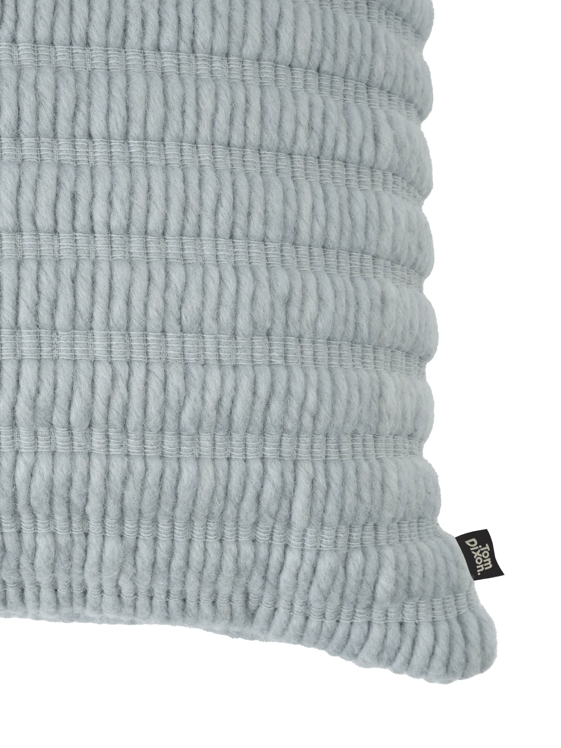Ridge cushion 45x45 cm, Light Blue Tom Dixon