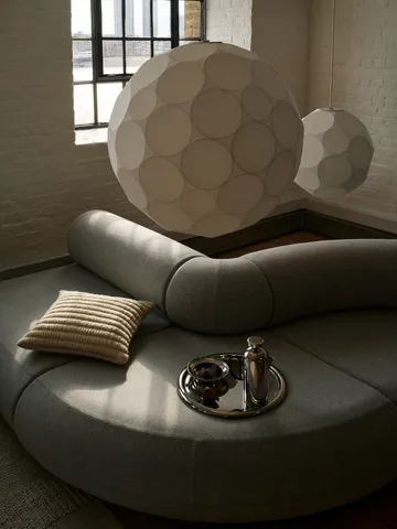 Ridge cushion 45x45 cm - Natural - Tom Dixon