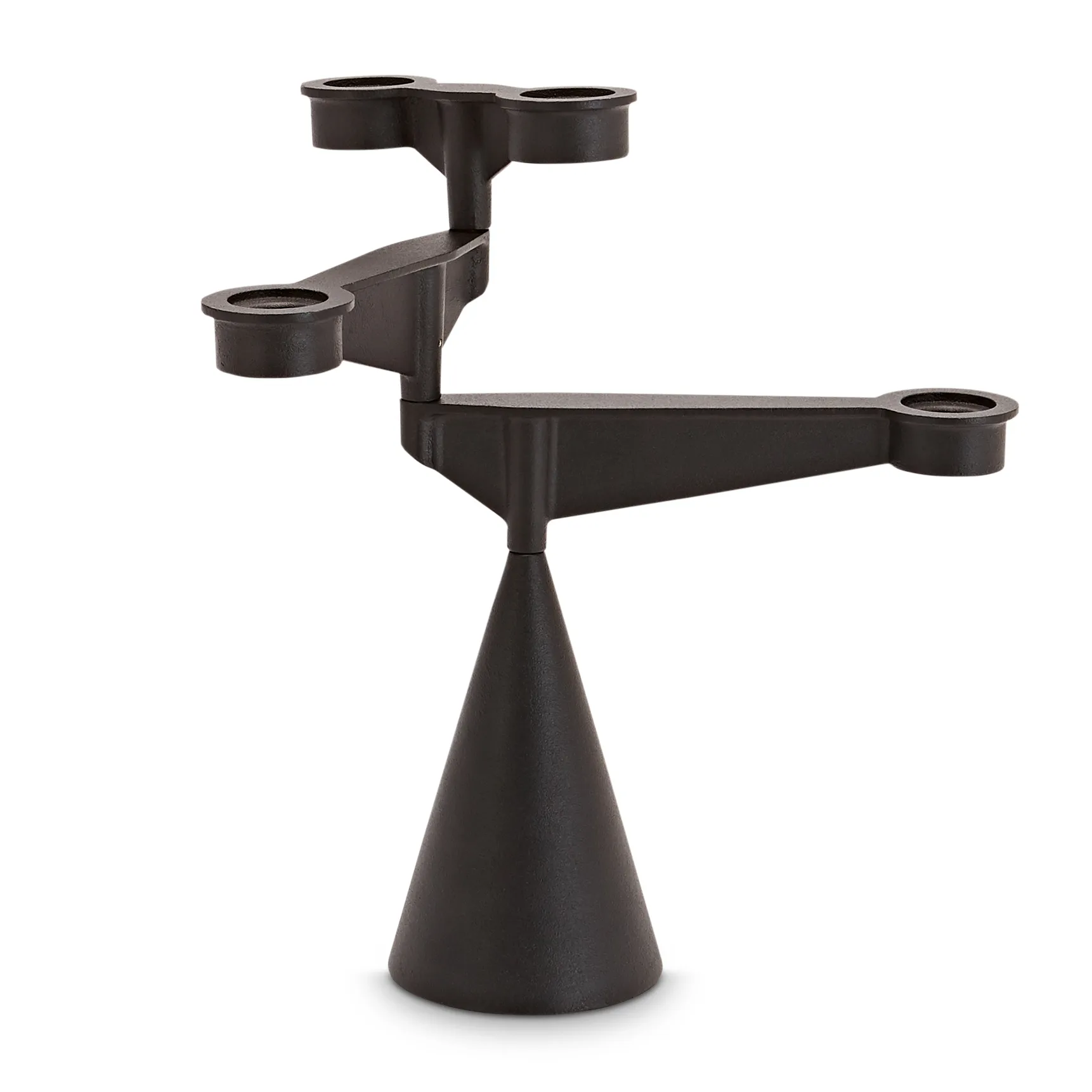 Spin candle holder mini, Black Tom Dixon