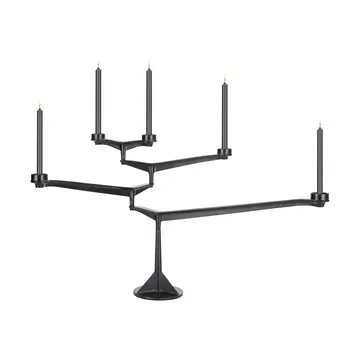 Spin candleholder - Black - Tom Dixon