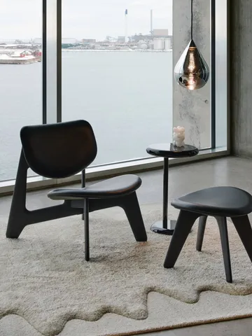 Spot side table - Black, Ø35x55 cm - Tom Dixon