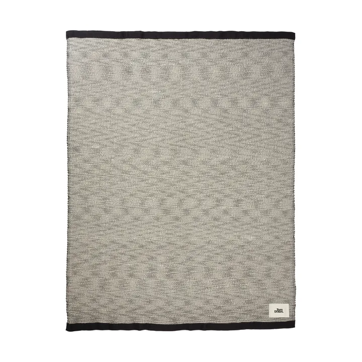 Thread felt 140x180 cm - Black & White - Tom Dixon