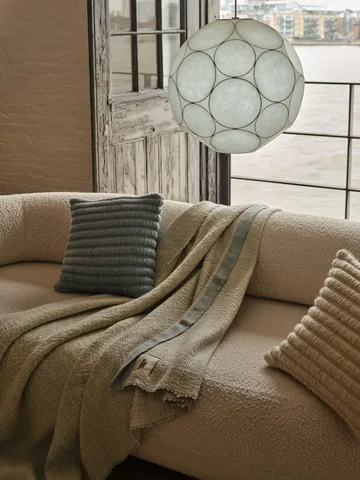 Thread felt 140x180 cm - Blue & White - Tom Dixon