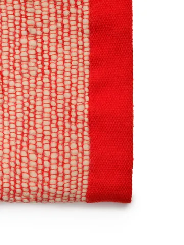 Thread felt 140x180 cm - Orange & White - Tom Dixon