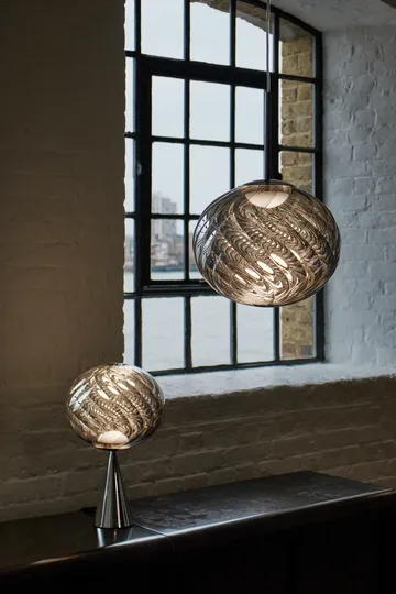 Whirl pendant Ø30 cm - Silver - Tom Dixon