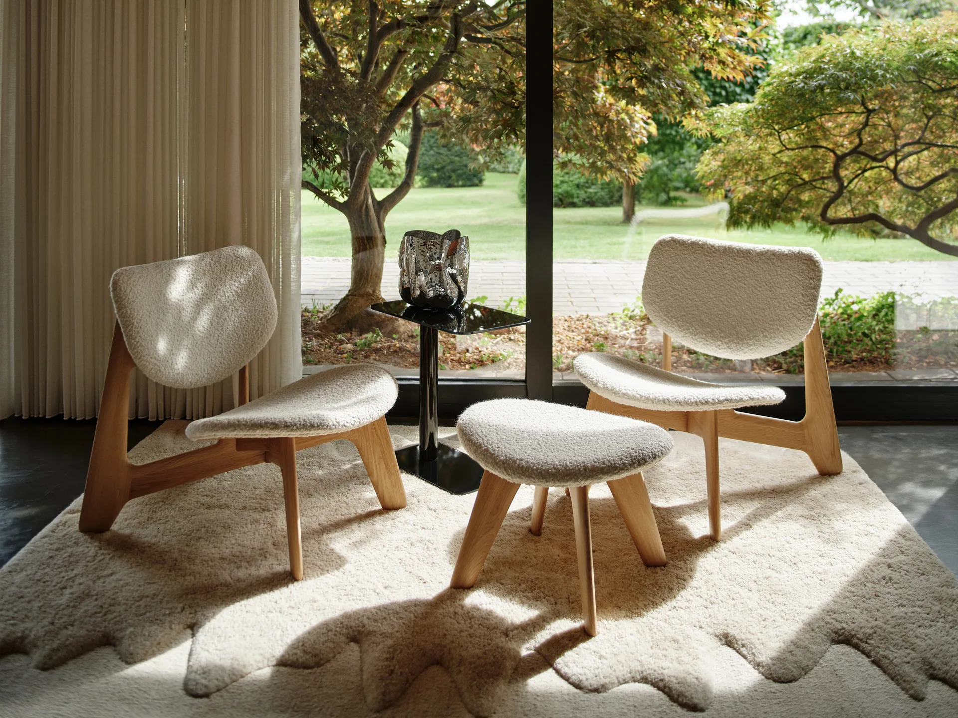 Wobble rug, Natural, 200x300 cm Tom Dixon