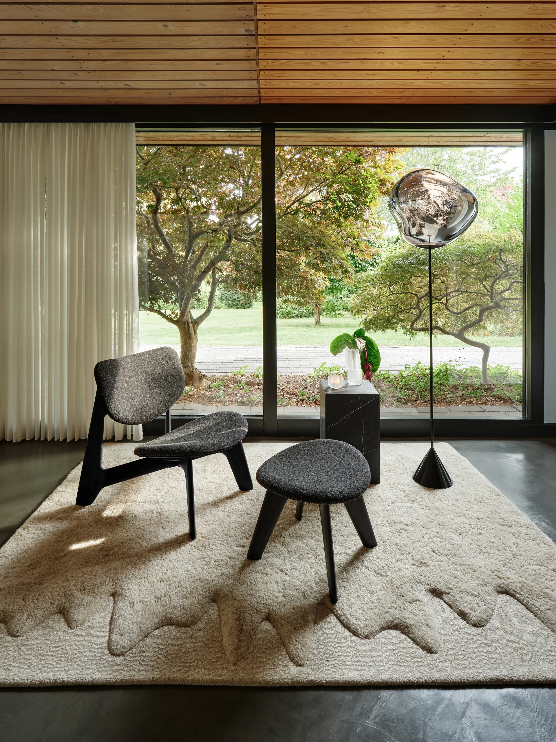 Wobble rug, Natural, 200x300 cm Tom Dixon