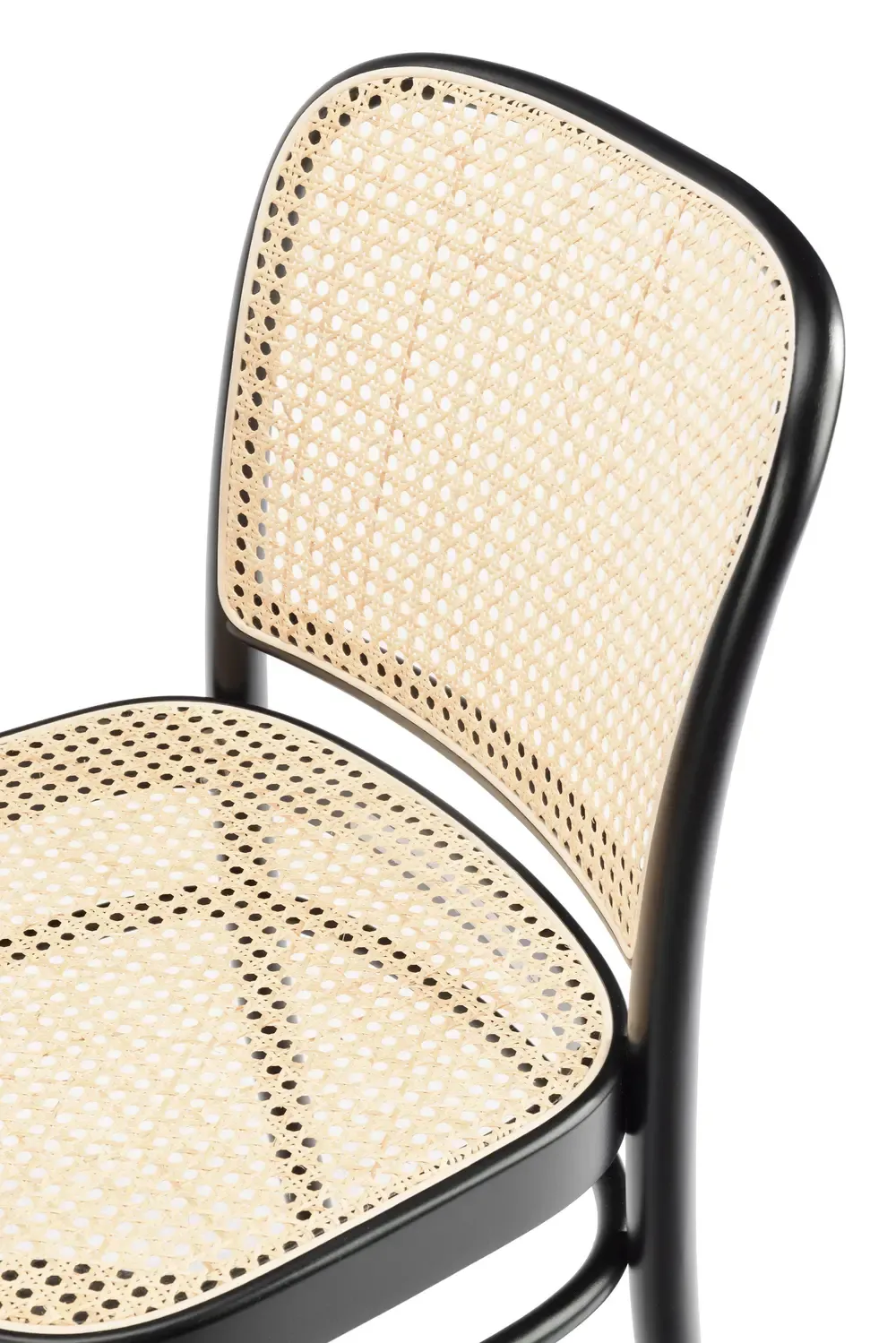 Ton no.811 chair rattan, Coffee B4-New rattan TON