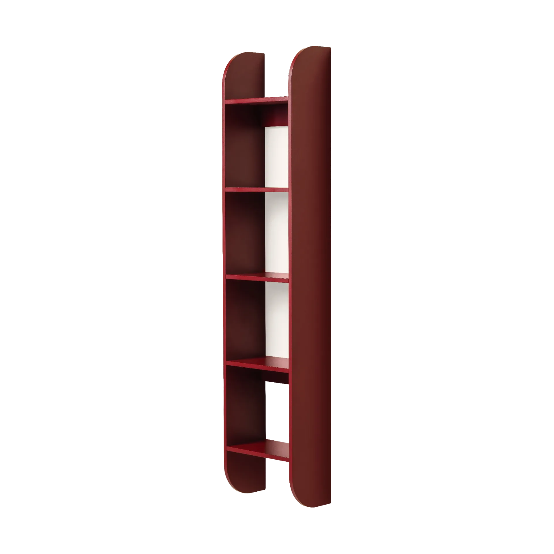Flaneaur wall shelf 27x128 cm, Burgundy TÔNN furniture