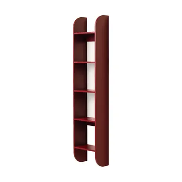 Flaneaur wall shelf 27x128 cm - Burgundy - TÔNN furniture