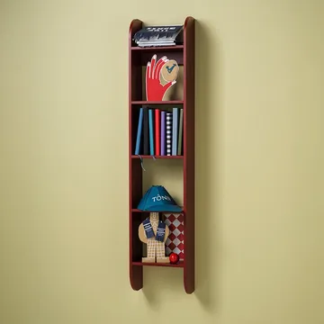 Flaneaur wall shelf 27x128 cm - Burgundy - TÔNN furniture