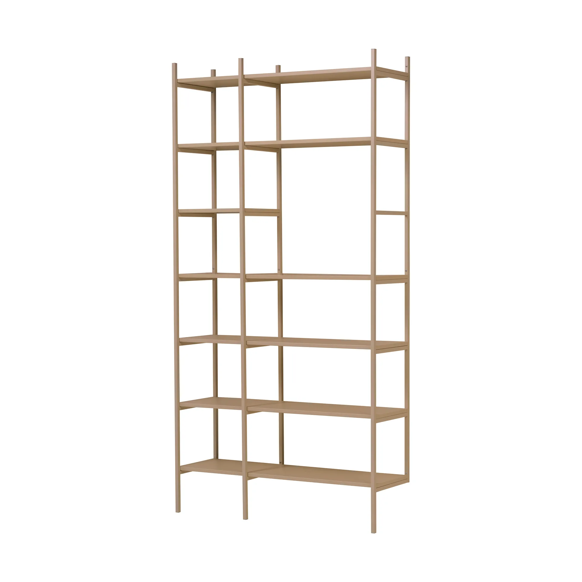 Portal bookcase, Camel, 123 cm,  TÔNN furniture