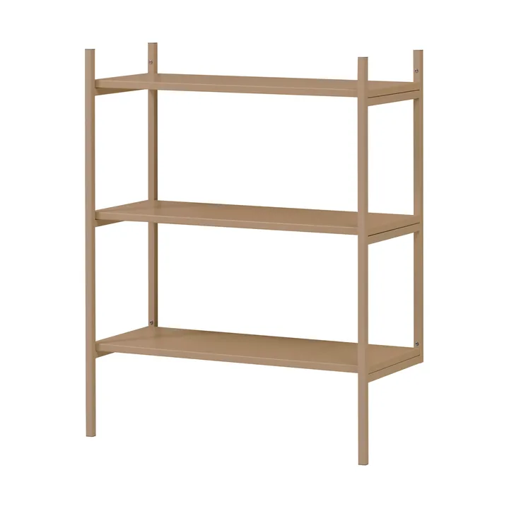 Portal bookcase small, Camel, 80 cm - TÔNN furniture