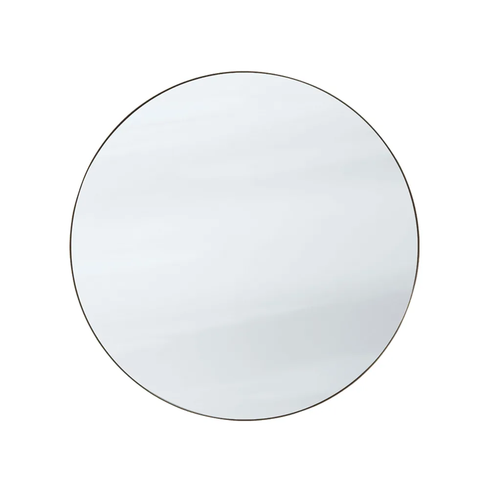 Amore SC49 mirror, Bronzed brass &Tradition