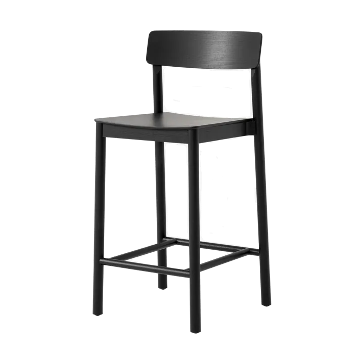 Betty TK13 Counter Chair 65 cm - Black lacquered ash - &Tradition