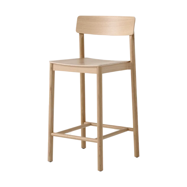 Betty TK13 Counter Chair 65 cm - Lacquered solid oak - &Tradition