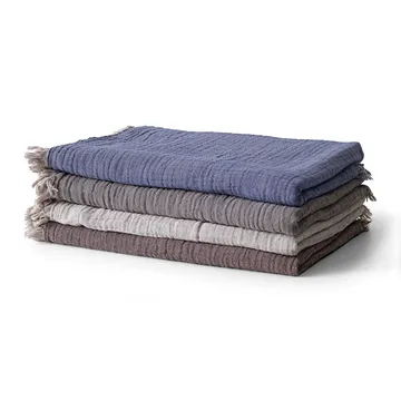 Collect cotton throw SC33 260x260 cm - cloud & milk (beige-white) - &Tradition