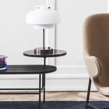 Copenhagen table lamp SC13 - opal glass-brass - &Tradition