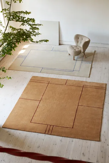 Cruise AP11 rug 240x240 cm - Bombay golden brown - &Tradition