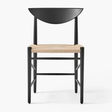 Drawn chair HM3 - Black oak - &Tradition