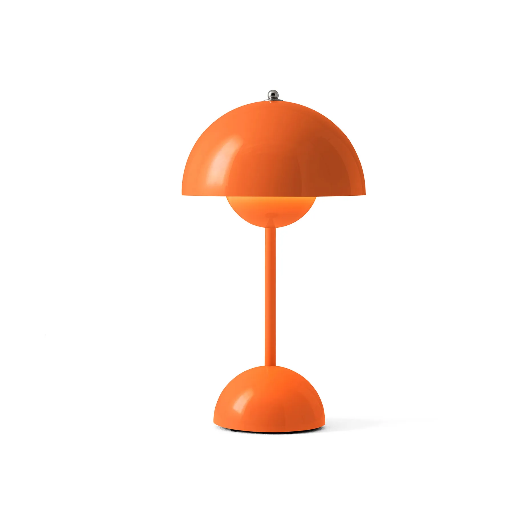 Flowerpot portable table lamp VP9, Zesty orange &Tradition