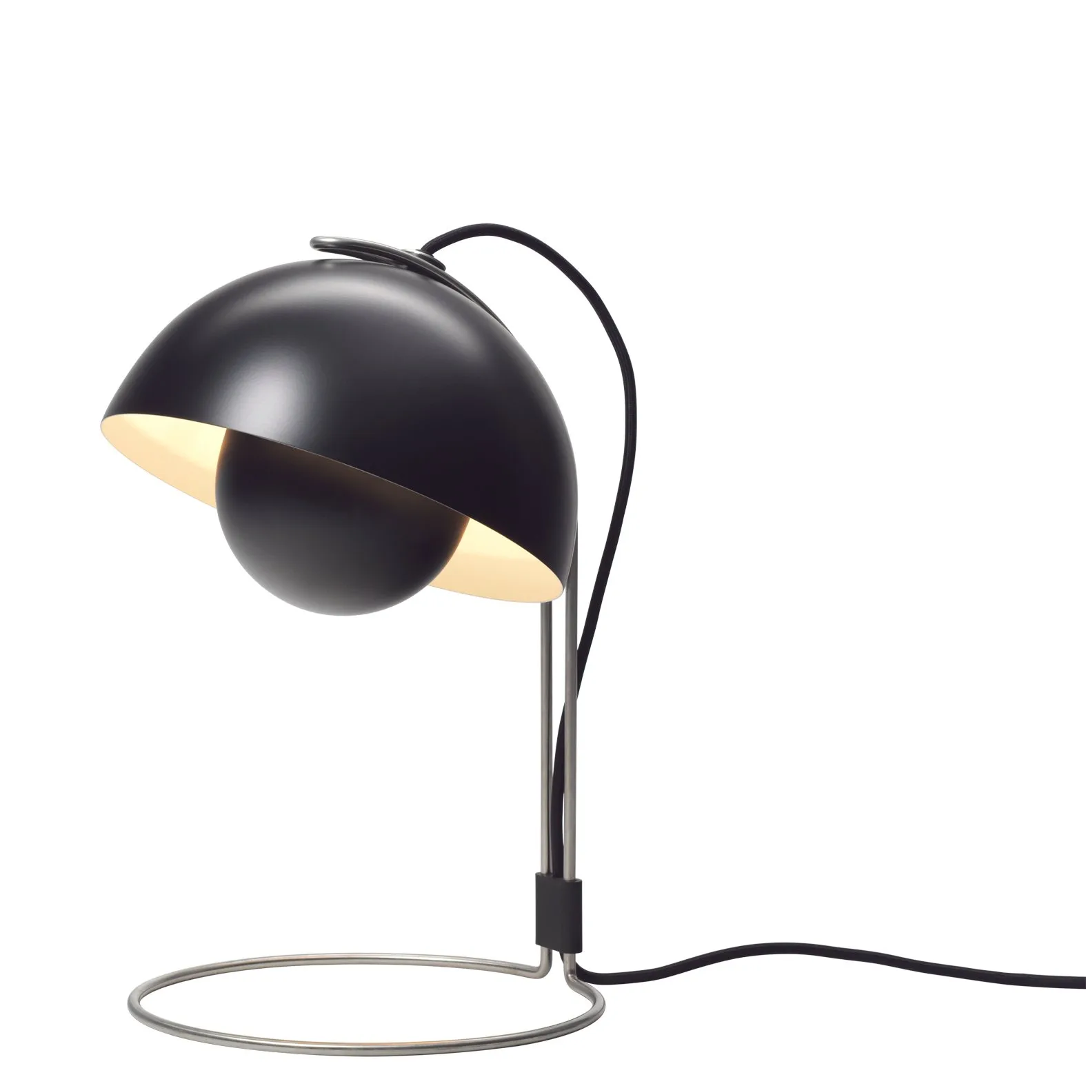 FlowerPot table lamp VP4, mat black &Tradition