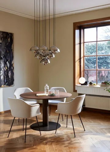 Flowerpot VP1 pendant lamp - Chrome-plated - &Tradition